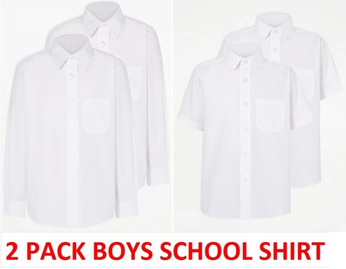 Jungen schulhemden 2er pack - jungen,