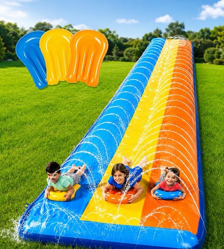 Fach wasserrutsche mit - 3-fach,