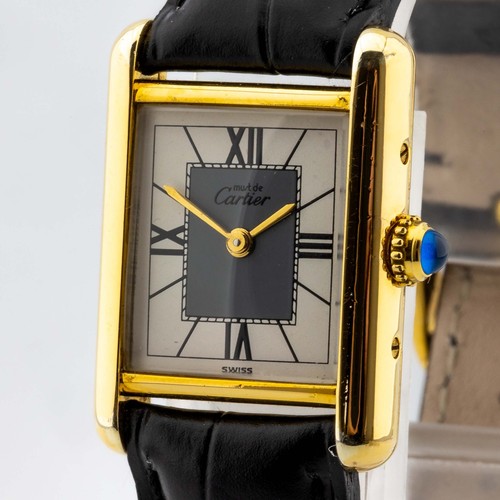 Cartier tank vermeil - cartier, ref