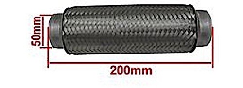 200 mm flexrohr - 50,