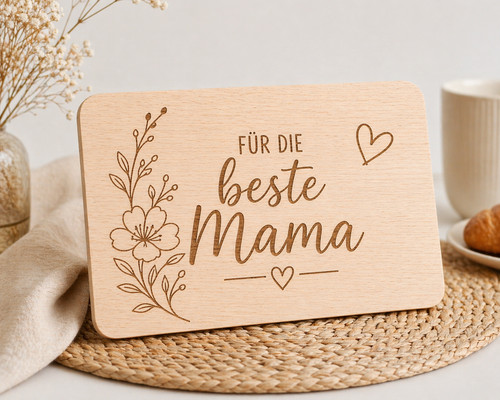 Frühstücksbrettchen mama - frühstücksbrettchen,