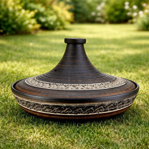 Handgemachte keramik tajine - keramik, 2l