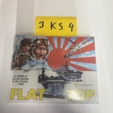 Flat Top Game Carrier Battles in the Pacific 1942 Avalon Hill Board New