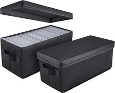 UENTIP CD Storage Boxes - Pack