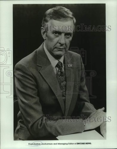 1981 press photo floyd kalber - press,