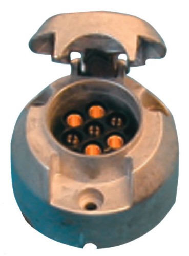Dose metall für stecker - metall,
