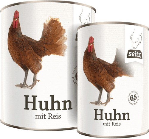 Seitz 400g 800g dose huhn - 800g,