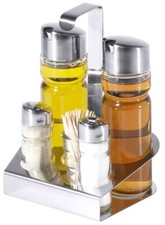 Menage, 5-teilig, Edelstahl