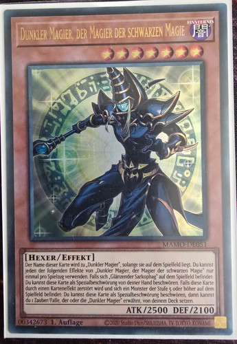 Dunkler magier der - yu-gi-oh!,