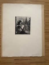 DDR Orig.Radierung 1985