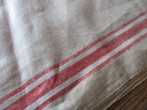 Altes leinen rolltuch - leinen,
