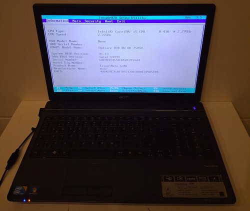 Acer travelmate 5740 - acer,