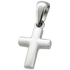 Edelstahl Kreuz Anhänger