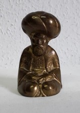 Alte Messing Figur Inder