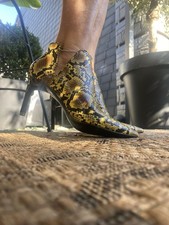 Zara Sexy Schlange Stiefelette