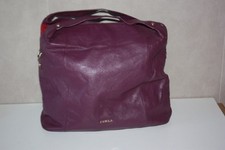 FURLA Hobo Tasche Leder lila
