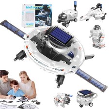 6 in 1 STEM Roboter Bausatz