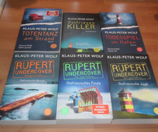 Klaus-Peter Wolf - 6 Krimis / Thriller - Ostfriesland- Konvolut-