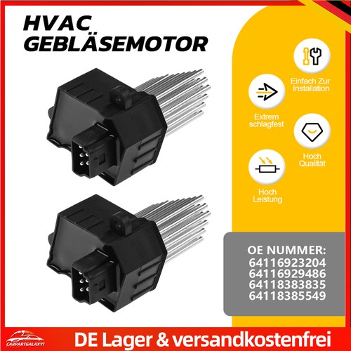 Lüfterwiderstand gebläse - 2x,