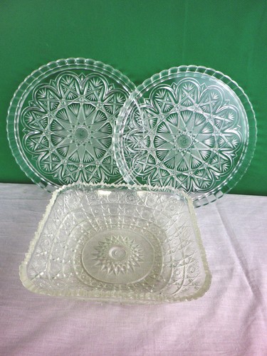 Ddr plastkristall tortenplatte - ddr,