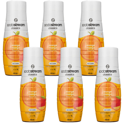 Neu sodastream sirup - sodastream, orange