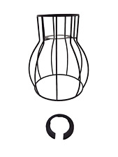 Lampenschirm Metall Käfig Draht Hängelampenschirm Schwarz