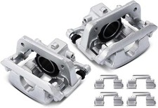 2x Bremssattel mit Träger