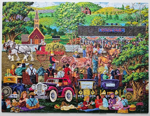 Sunsout puzzle state fair - puzzle, "state