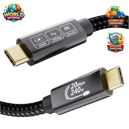 Usb kabel 2 gen2 - usb-c-kabel, 2m