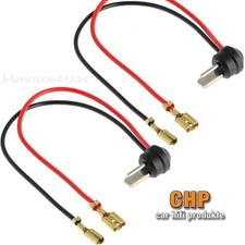 2x Lautsprecher-Kabel-Adapter-Stecker für Mercedes W124 W201 W202 W901 W638 DIN