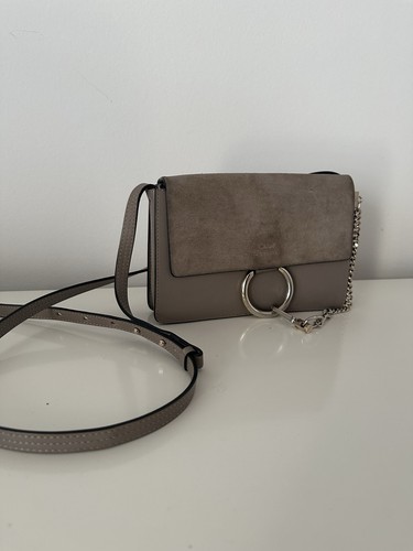 Chloe tasche faye - chloe, grau