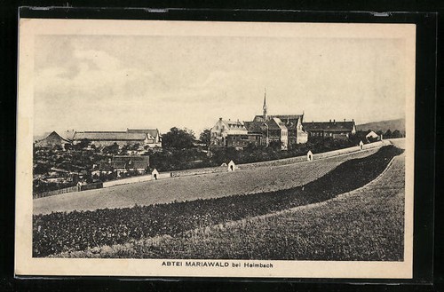 Ansichtskarte heimbach eifel - ansichtskarte,