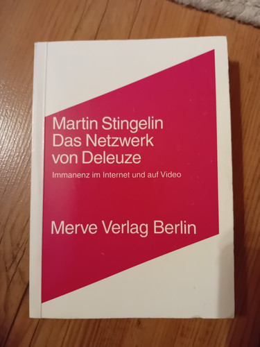 Martin stingelin das netzwerk - stingelin, *das