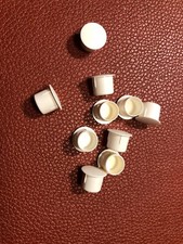 10 x Möbel Abdeckkappe Lochkappen Bohrloch Kappen a’ 10 mm weiß TOP Marke IKEA