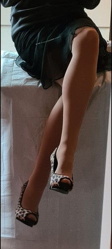 High heels plateau - high,