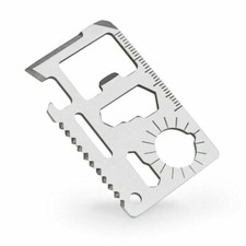 Messer Set Überlebenskarte Schlüsselanhänger Camping Jagd Angeln Biwak 11 in 1