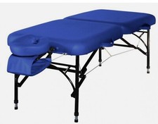 Neuwertige massageliege, blau, von Clan Tzu, Wenig benutzt, 