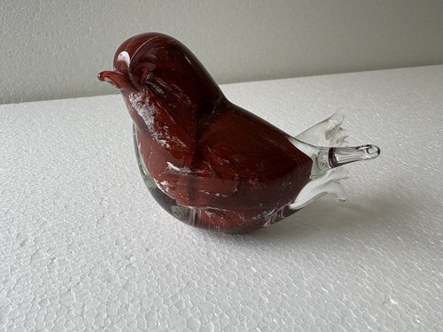Vogel aus muranoglas - aus,