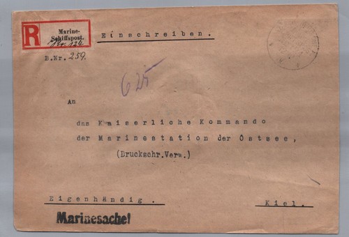 Marine schiffspost - marine,