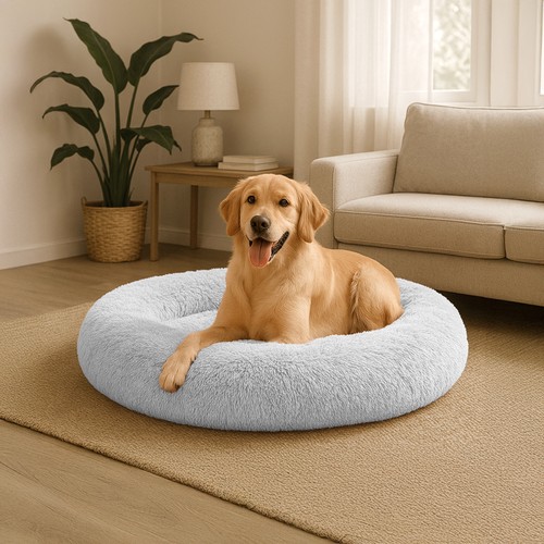 Luxuriöses donut hundebett - luxuriöses, donut-hundebett