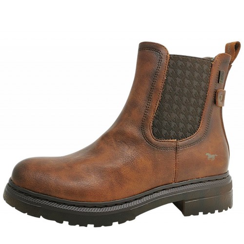 Mustang damen stiefel braun - damen,