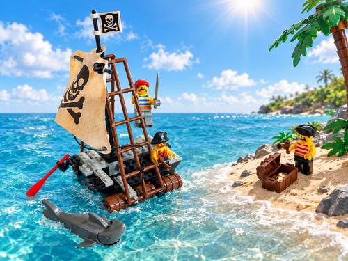 Dachbodenfund lego pirates - lego,
