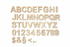 Holz buchstaben und zahlen - buchstaben,