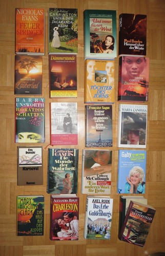 Buchpaket frauenromane - x,