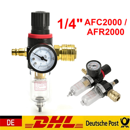Druckluft druckminderer - 1/4",