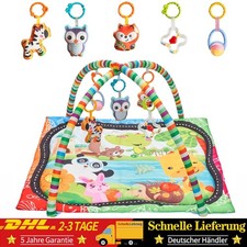 Spielmatte mit Spielbogen für