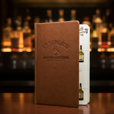 Redbreast Whiskey Notizbuch A5 Tagebuch Lederbuch Glas Gläser NEU
