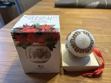 HUTSCHENREUTHER WEIHNACHTSKUGEL 1994 MOTIV EISENBAHN OLE WINTHER