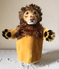 Original Steiff Handpuppe Löwe Mohair 60/ 70er Jahre TOP