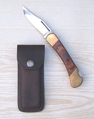 Bikermesser braune tasche - 5",